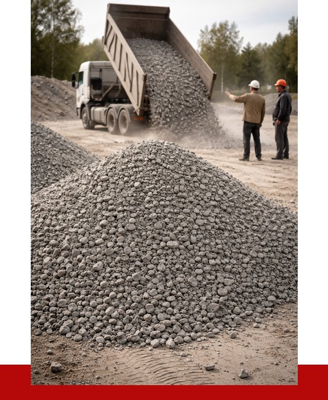 Гранитный щебень фракция 0-5 в Пензе от 2977 руб ПРОНЕРУДПнз