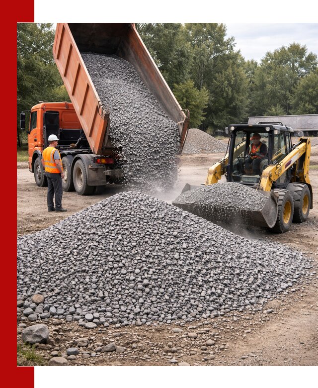 Купить гранитный щебень фракции 5–10 в Пензе с доставкой