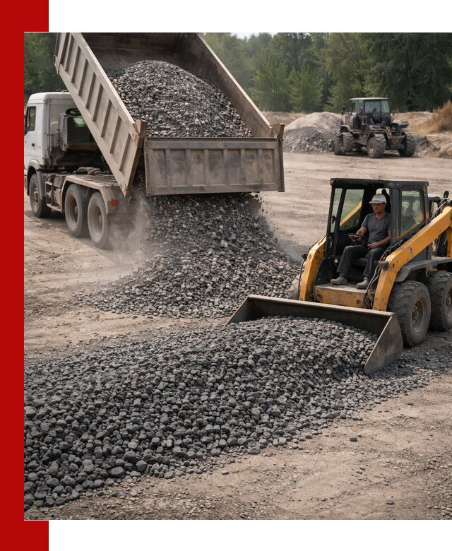 Гранитный щебень фракция 40-70 с доставкой в Пензе