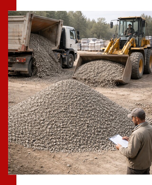 Гравийный щебень фракция 5–10 с доставкой в Пензе