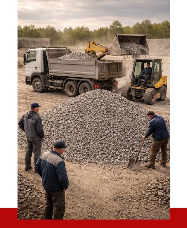 Гравийный щебень фракция 5-20 в Пензе от 2464 р. ПРОНЕРУДПнз