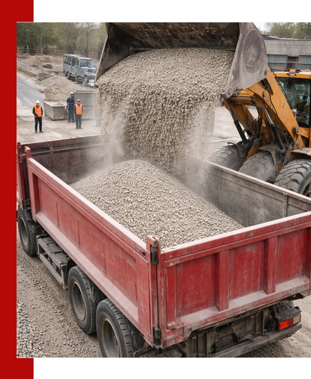 Купить известняковый щебень фракции 0-5 с доставкой в Пензе