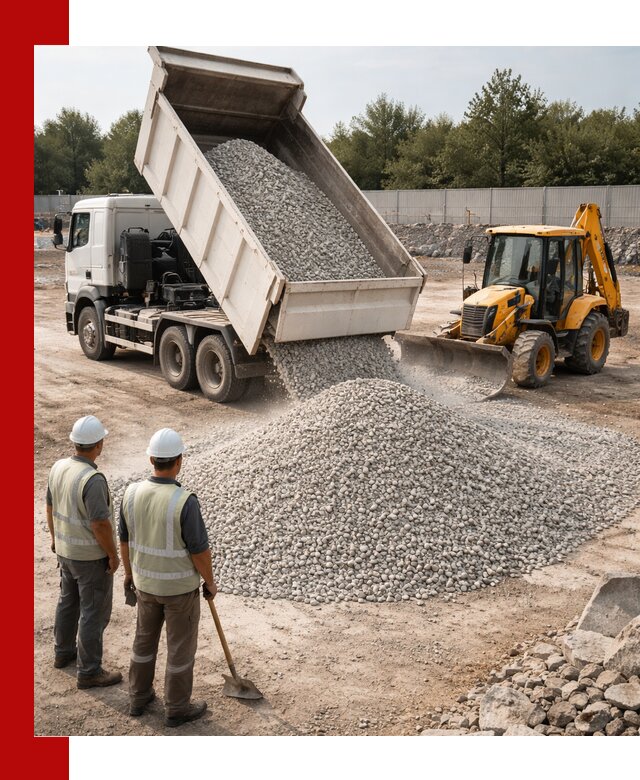 Купить известняковый щебень фракции 5–10 мм с доставкой в Пензе