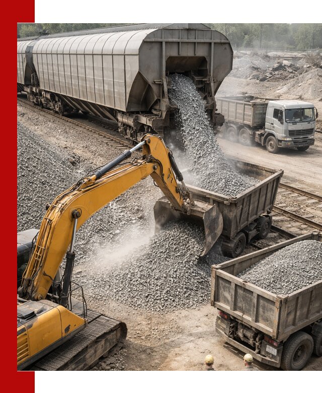 Доставка железнодорожного щебня в Пензе крупными партиями быстрого отгруза