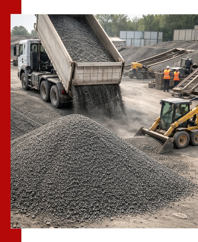 Вторичный щебень фракция 0–5 с доставкой в Пензе