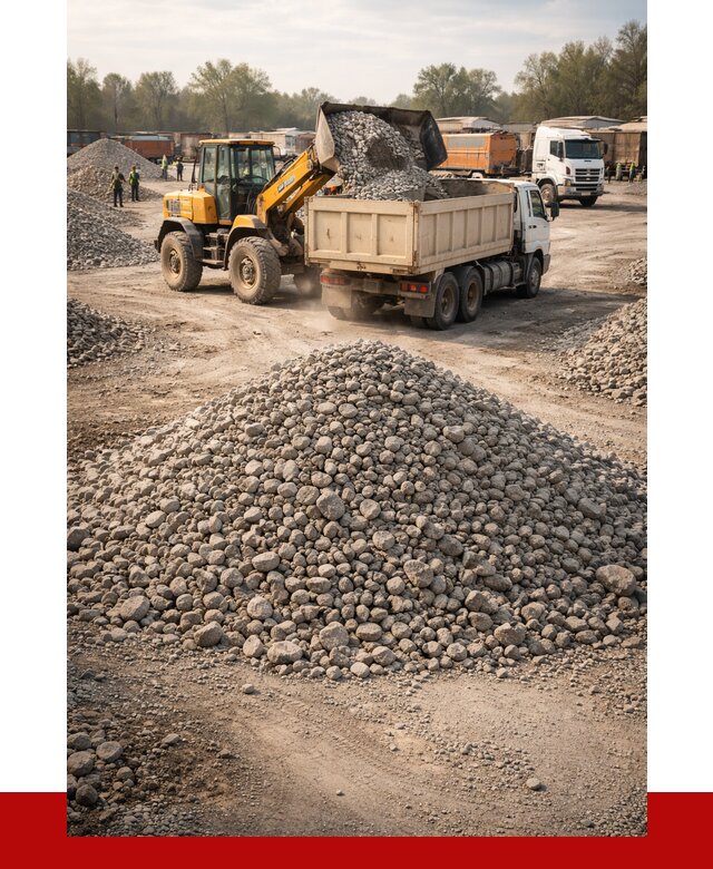 Вторичный щебень фракция 40-70 в Пензе от 1786 р, ПРОНЕРУДПнз