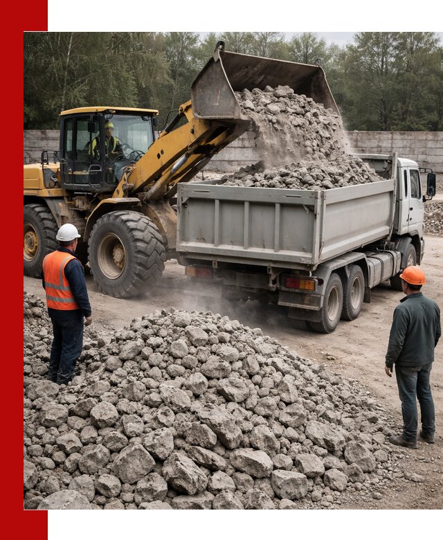 Вторичный щебень фракция 70–150 в Пензе с доставкой