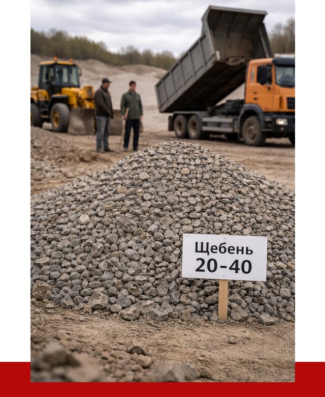 Бетонный щебень фракция 20-40 в Пензе от 2515 р. | ПРОНЕРУДПнз