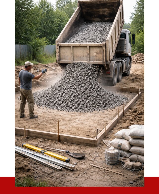 Купить щебень для фундамента в Пензе от 4619 р. | ПРОНЕРУДПнз