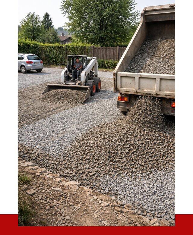 Щебень для парковки в Пензе с доставкой от 1232 р.| ПРОНЕРУДПнз