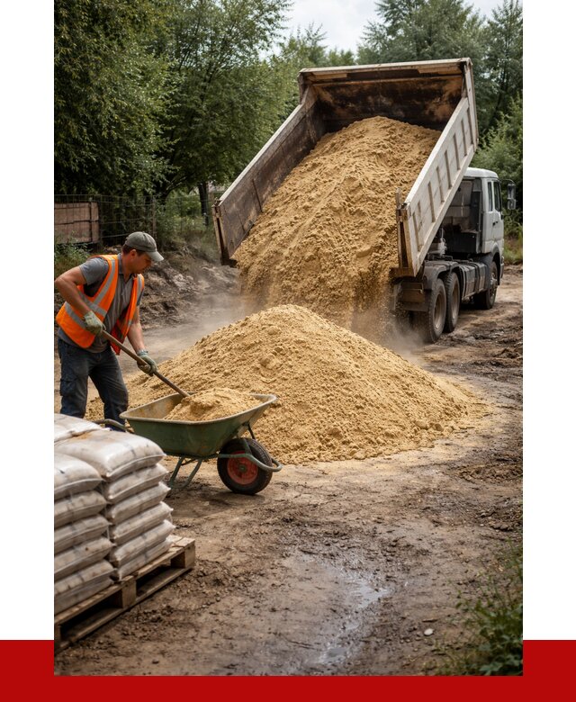 Купить песок с доставкой в Пензе от 1848 р. | ПРОНЕРУДПнз