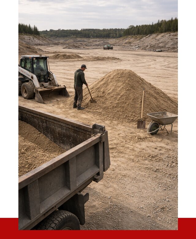Карьерный песок среднезернистый в Пензе, от 2258 р. ПРОНЕРУДПнз