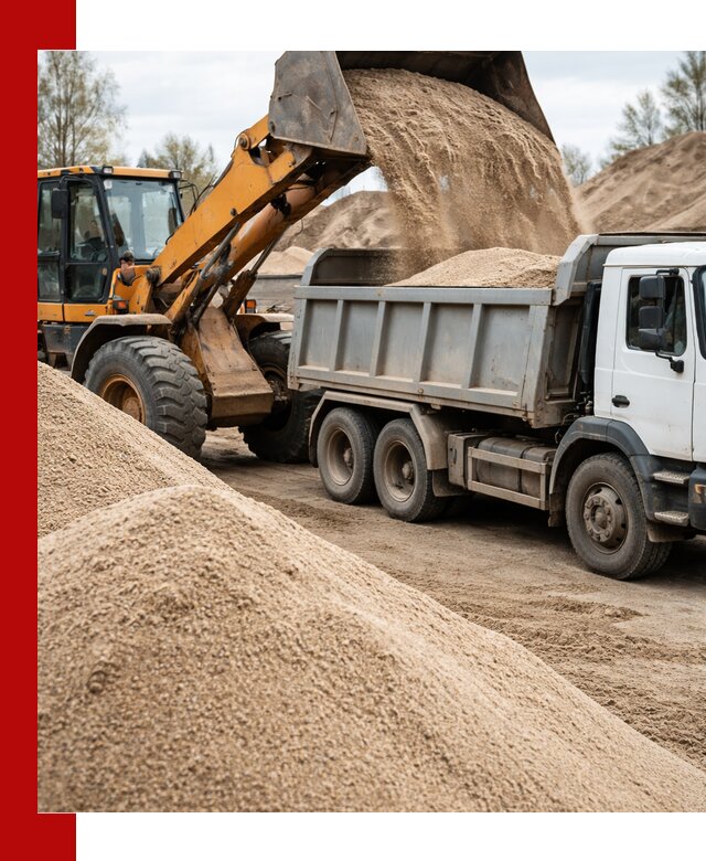 Доставка сеяного песка в Пензе оптом и в розницу