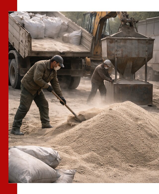 Кварцевый песок для пескоструя в Пензе — доставка и качество