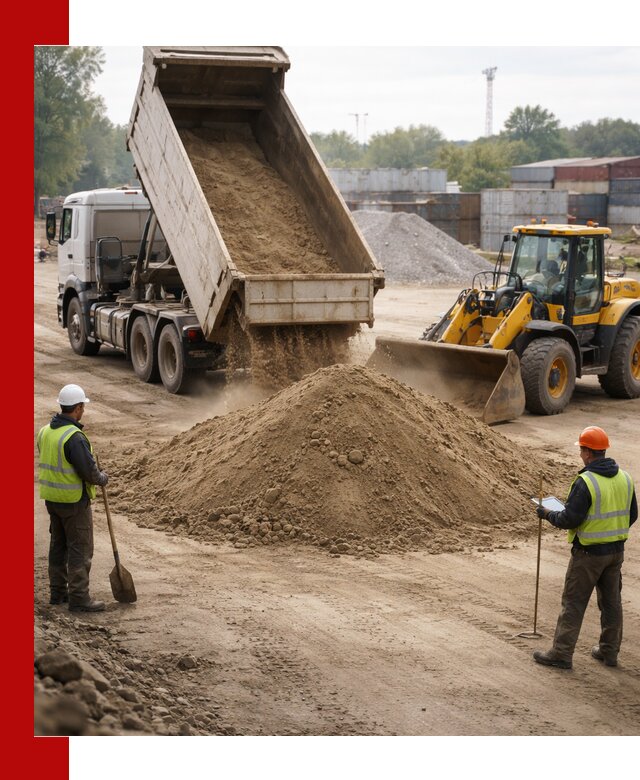 Доставка и продажа пескогрунта оптом и в розницу в Пензе