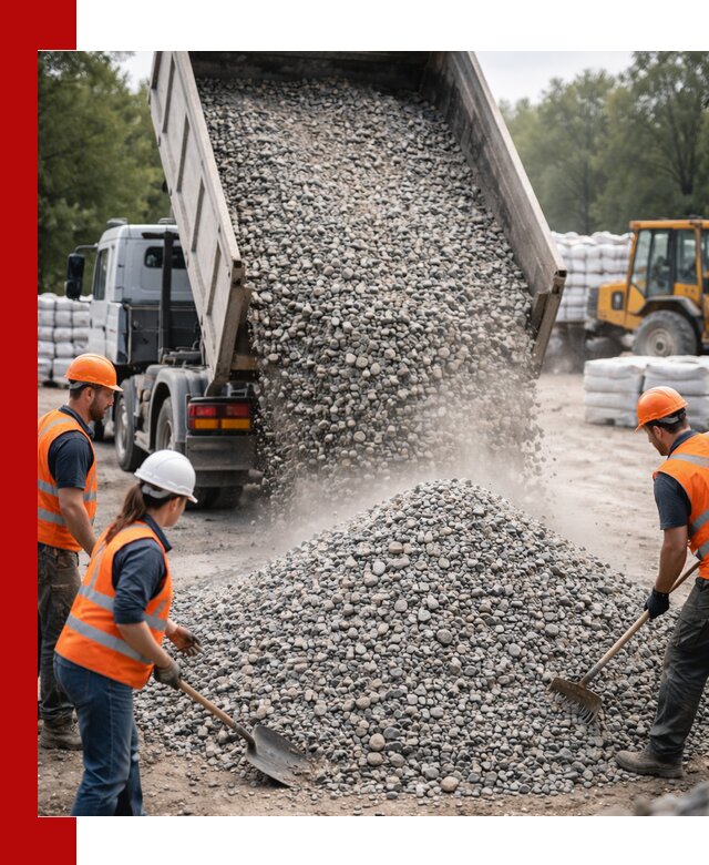 Доставка гравия и камня в Пензе оптом и в розницу