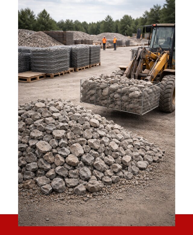 Камень для габионов фракция 70-150 в Пензе от 4311 р. | ПРОНЕРУДПнз