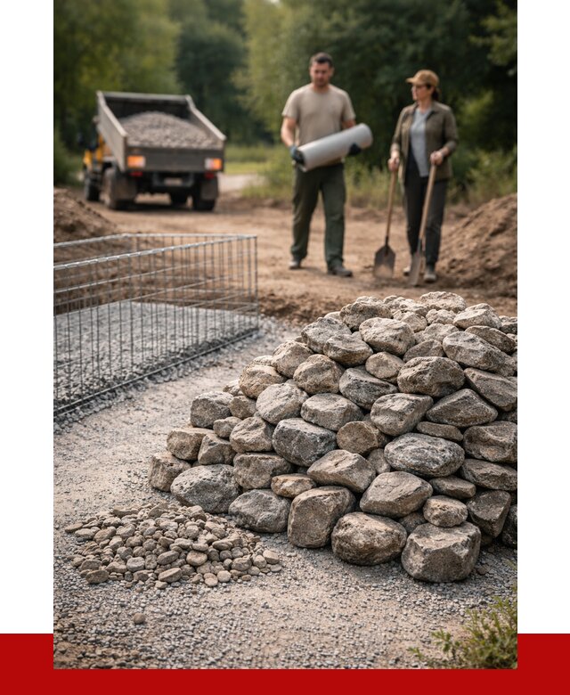 Камень для габионов фракция 100-200 в Пензе от 4927 р. | ПРОНЕРУДПнз