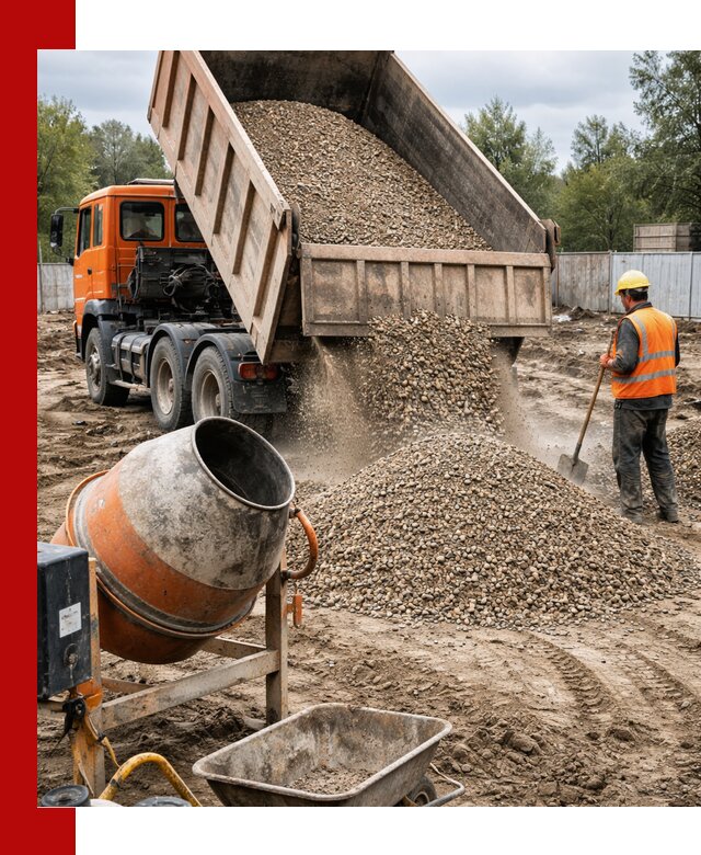 Опгс для бетона с доставкой самосвалом в Пензе от производителя
