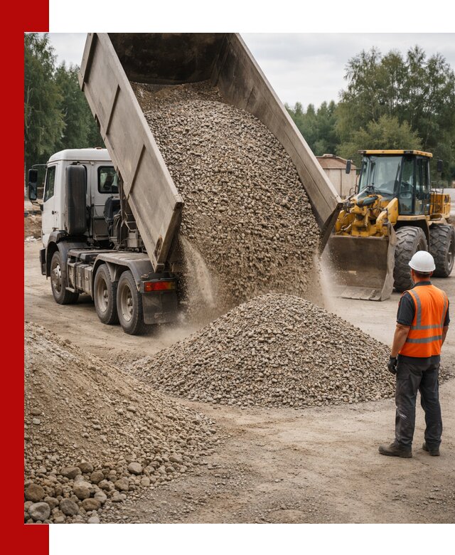 Доставка щпс в Пензе — щебеночно-песчаная смесь под заборы и дорожки