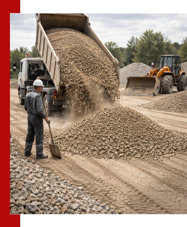 Доставка щпс С3 в Пензе самосвалами и бортовыми грузовиками