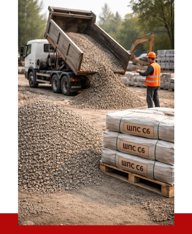 ЩПС С6 в Пензе с доставкой от 2258 р. за куб | ПРОНЕРУДПнз