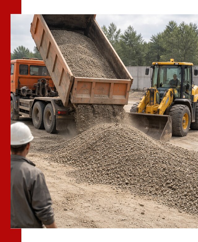 Доставка щпс С8 самосвалами в Пензе от производителя