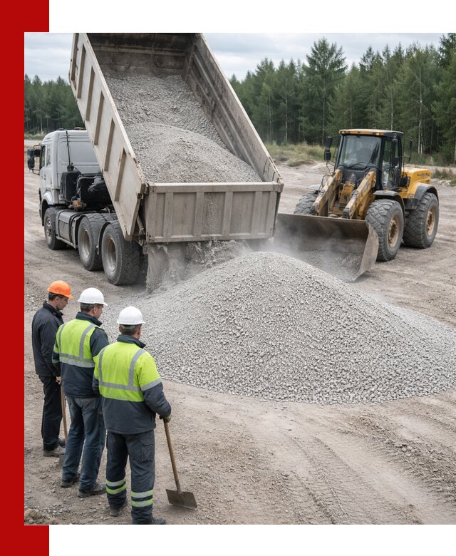 Известняковый отсев 0-5 доставка в Пензе быстро и выгодно