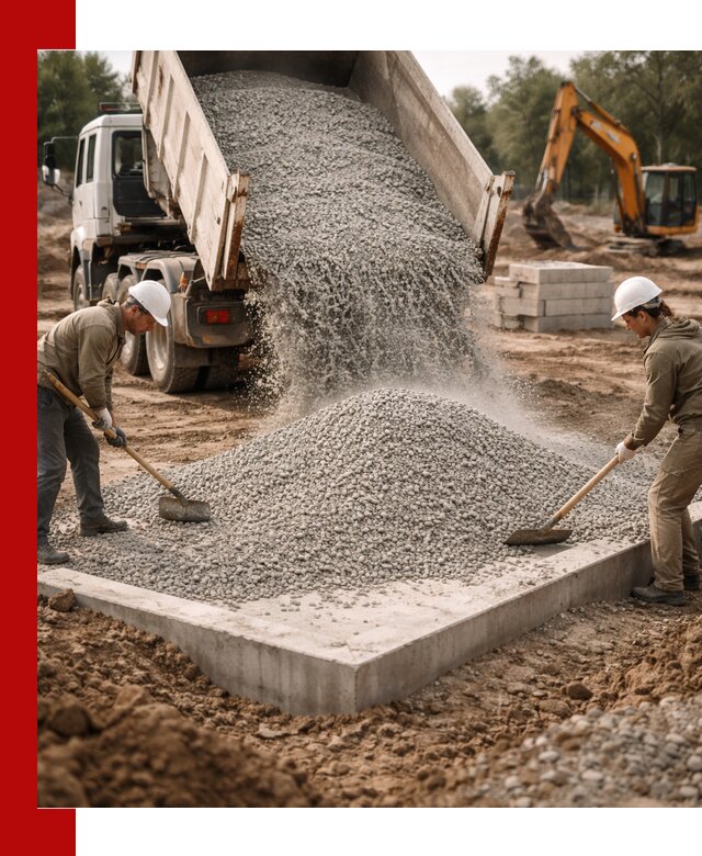 Доставка и продажа отсева для бетона в Пензе