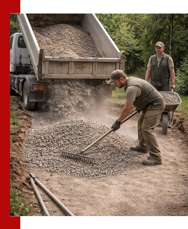 Каменная крошка для дорожек с доставкой в Пензе