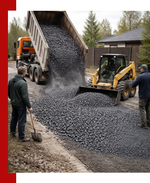 Крошка габбро с доставкой в Пензе для строительных работ