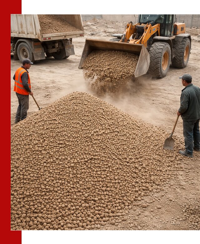 Керамзит фракция 10-20 с доставкой в Пензе