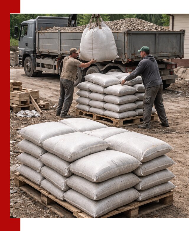 Керамзит в мешках с доставкой в Пензе от компании-поставщика