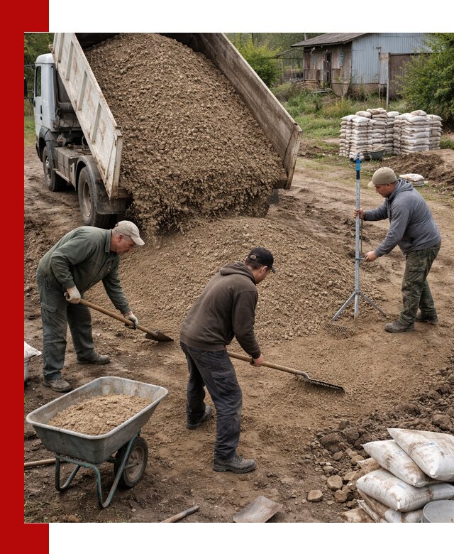 Керамзитовый песок с доставкой в Пензе оптом и в розницу