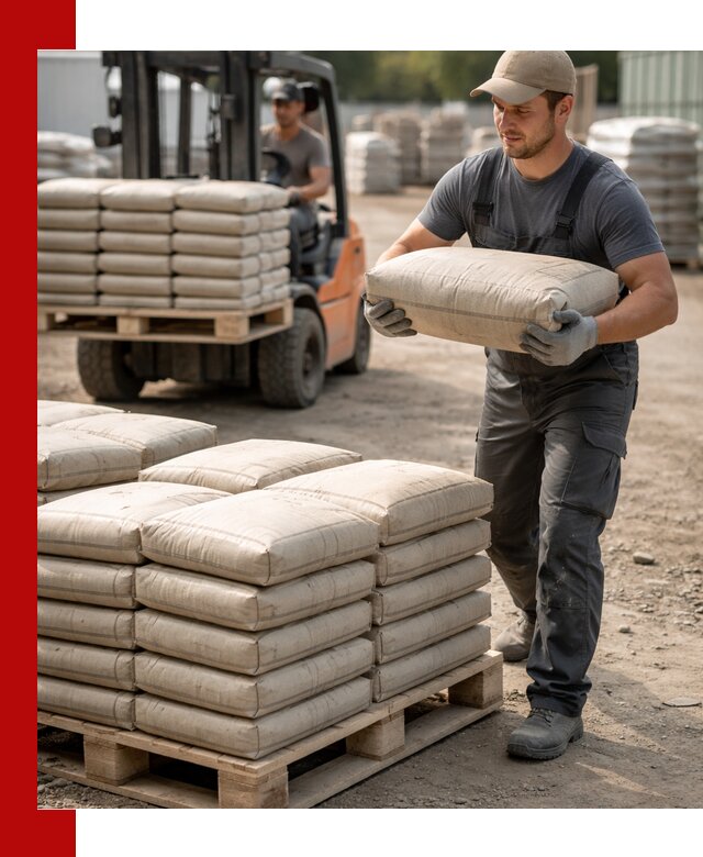 Доставка цемента в мешках оптом и в розницу в Пензе