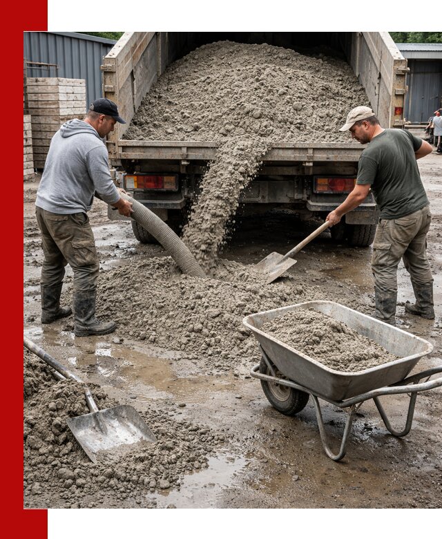 Цементно-песчаная смесь М150 доставка в Пензе