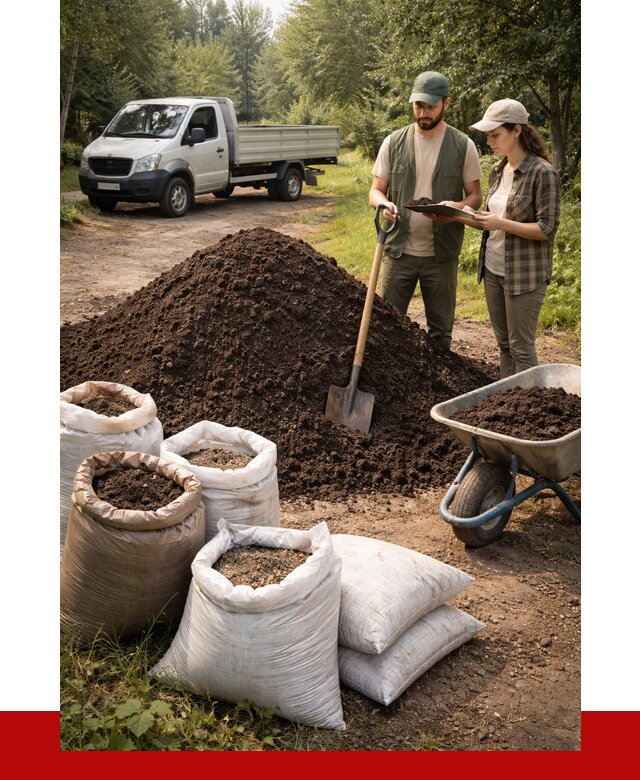 Купить грунт с доставкой в Пензе от 4619 р. за м3 | ПРОНЕРУДПнз