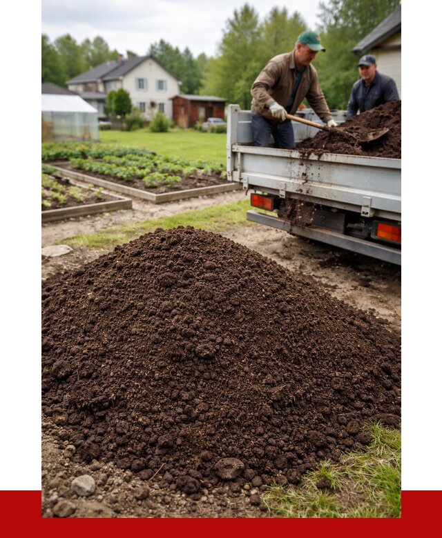 Плодородный грунт в Пензе с доставкой от 4311 р. | ПРОНЕРУДПнз