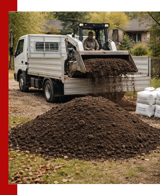 Доставка садовой земли в больших объёмах в Пензе