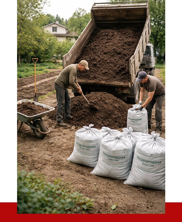 Плодородная смесь в Пензе от 4311 р./куб с доставкой | ПРОНЕРУДПнз