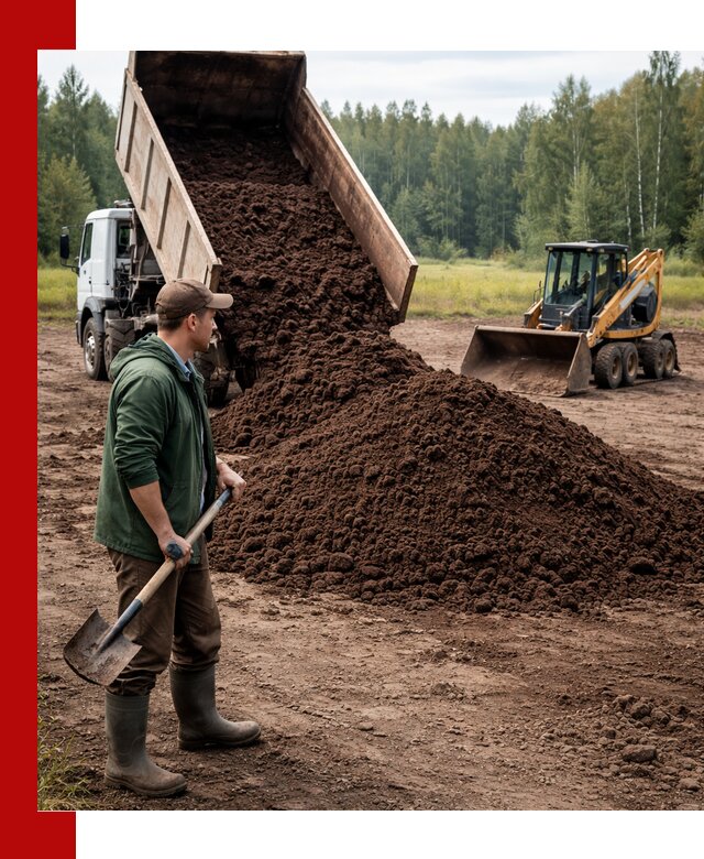 Купить верховой торф с доставкой в Пензе для садоводства и растений