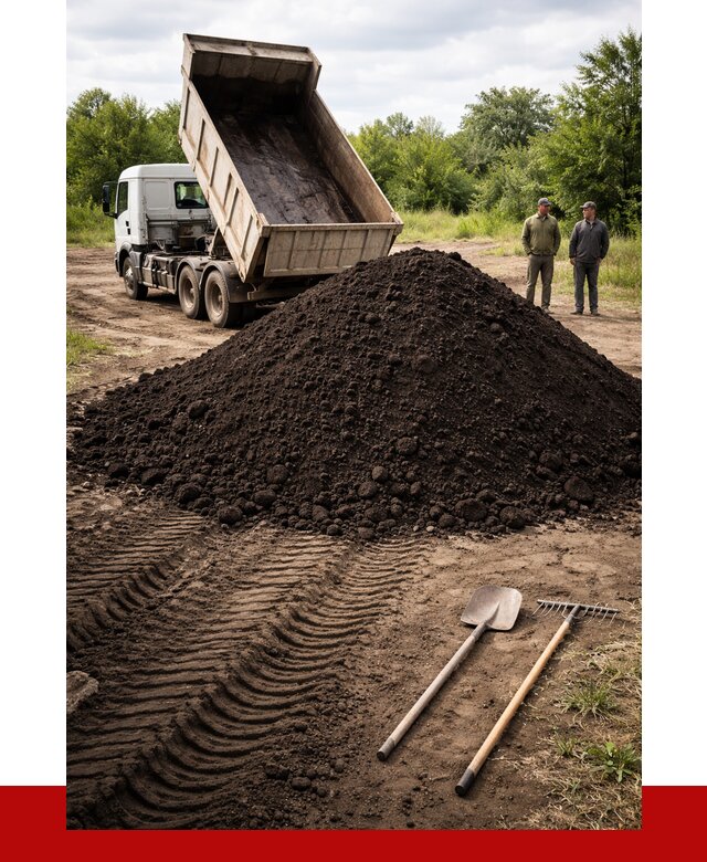 Купить чернозем навалом в Пензе от 1232 р. за куб | ПРОНЕРУДПнз