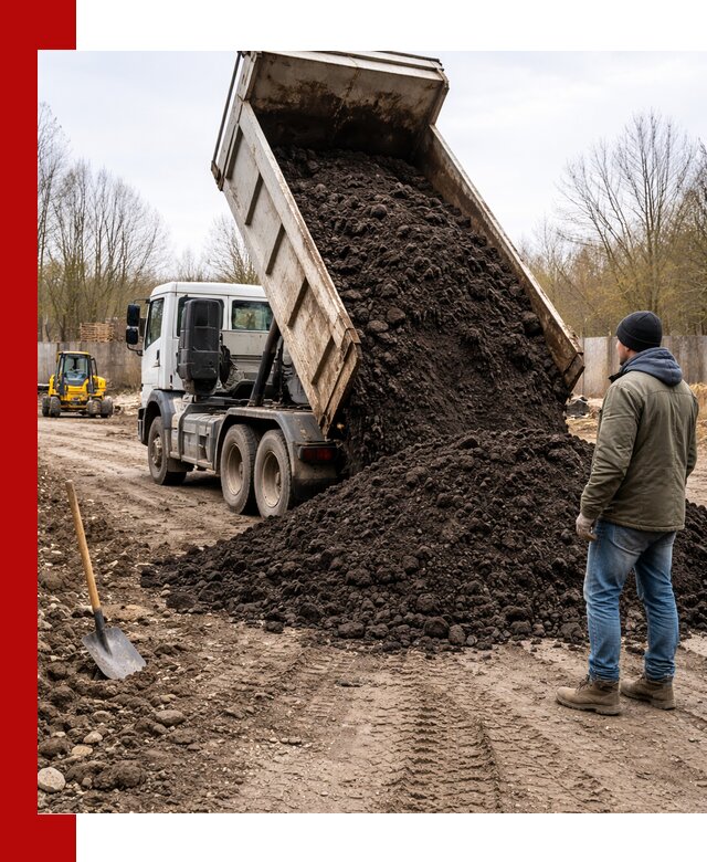 Доставка чернозема навалом в Пензе быстро и выгодно