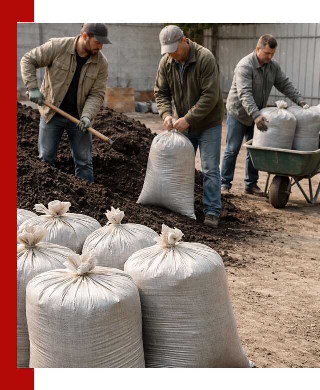 Купить чернозем в мешках с доставкой в Пензе