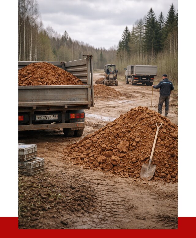 Глина и суглинки в Пензе от 4619 р. за куб | ПРОНЕРУДПнз