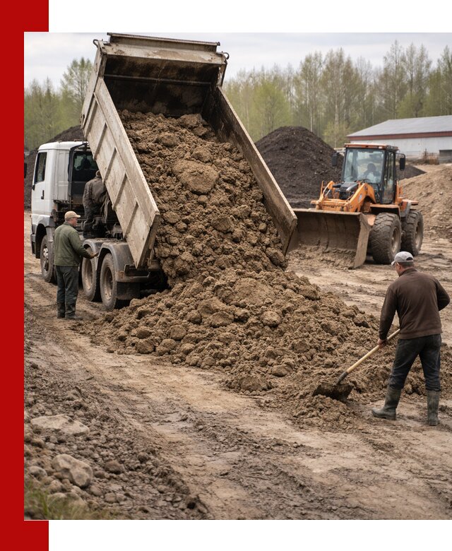 Доставка глин и суглинков в Пензе оптом и вкрай