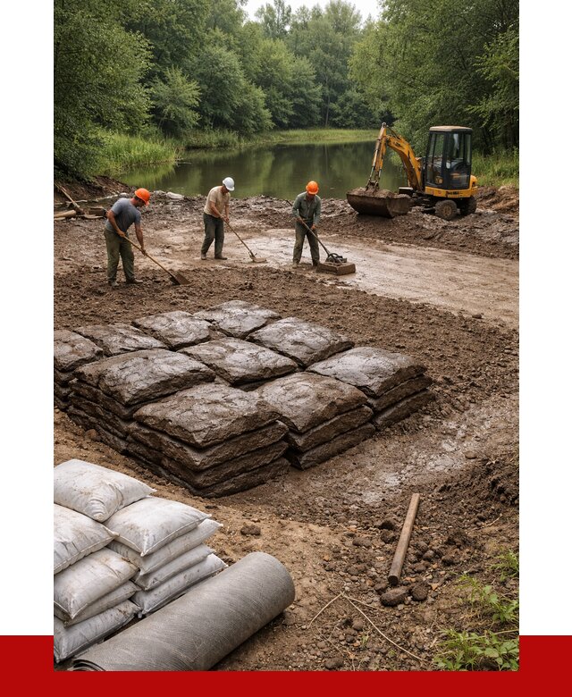 Купить глину для пруда в Пензе от 4619 р. с доставкой | ПРОНЕРУДПнз