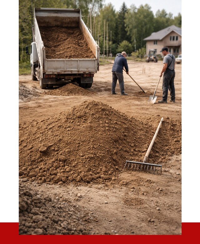 Суглинок для планировки в Пензе с доставкой от 4311 р. | ПРОНЕРУДПнз