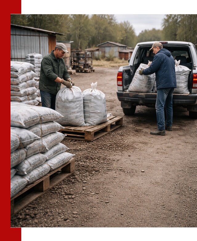 Купить конский навоз в мешках с доставкой в Пензе