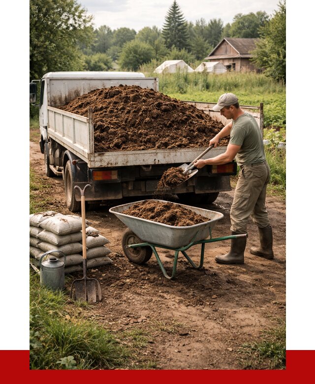 Купить коровий навоз с доставкой в Пензе от 1848 р. | ПРОНЕРУДПнз